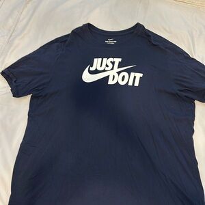 Men’s Big and Tall 3XL Nike Tshirt in navy